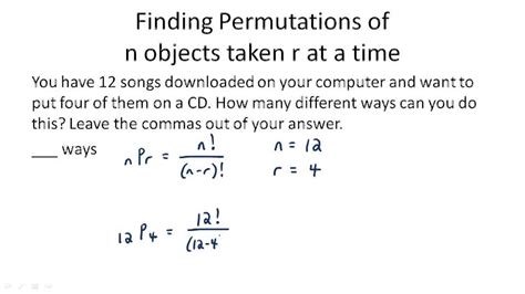 Image result for Permutation Rule in Probability