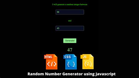 Image result for HTML Random Number