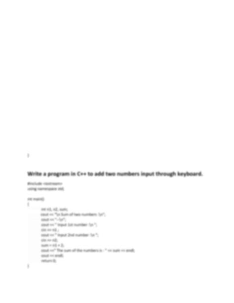 Image result for Simple Program in C