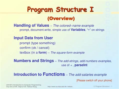 Image result for Program Structure