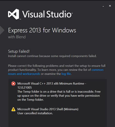 Toradh íomhá ar Windows 8 Visual Studio Error