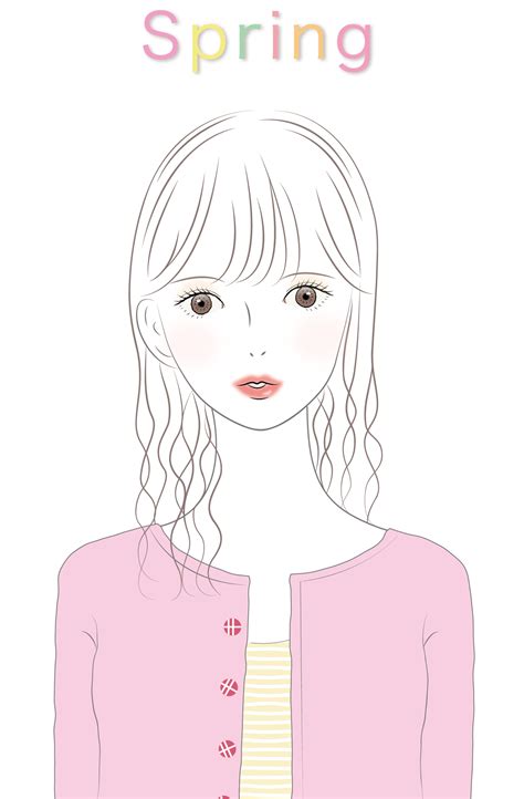 Image result for Spring Girl Personal Color