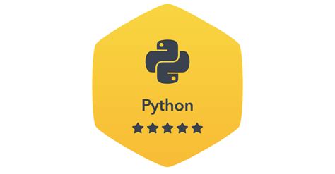Image result for Python HackerRank Badge
