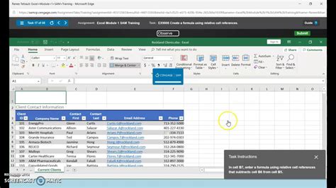 Image result for MindTap Excel Module 6 Textbook Project