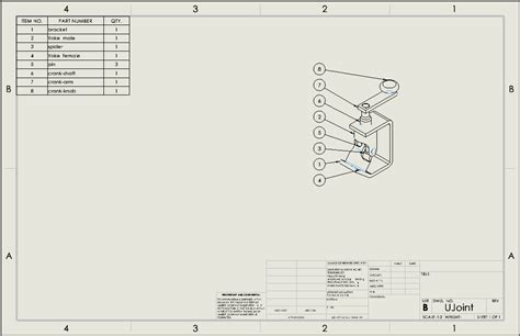Image result for SolidWorks Part Drawing Example