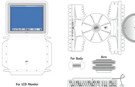 Image result for DIY Paper Computer Kit
