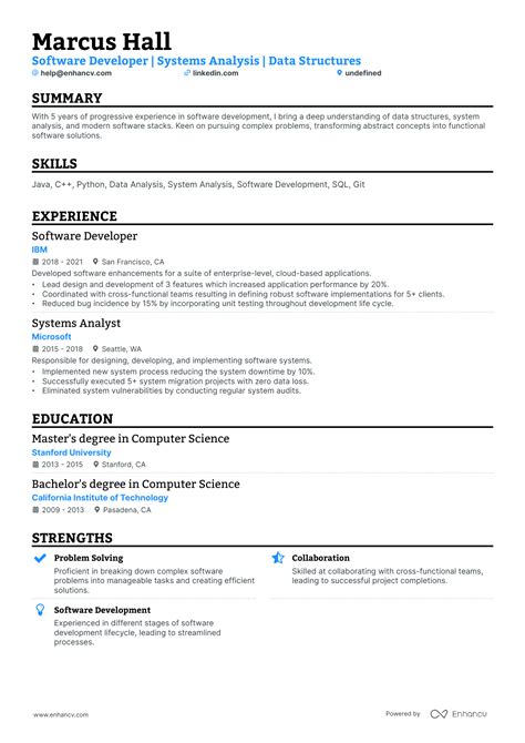 Image result for Computer Science Internship Resume
