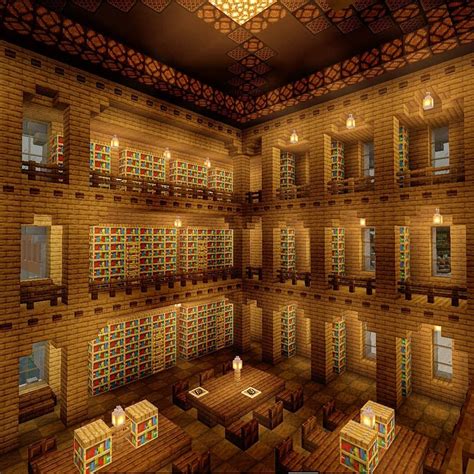 Image result for Minecraft Library. Interior