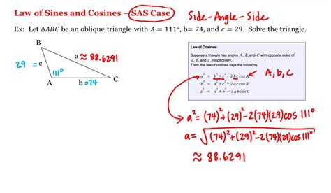 Image result for SAS Triangle Law of Sine