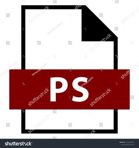 Image result for PostScript File Icon