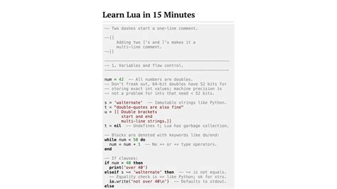 Image result for How to Program Lua