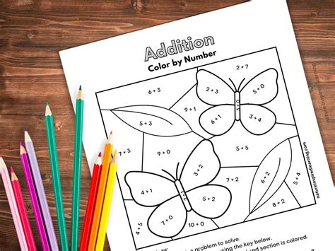 Math Worksheets Color by Number Coloring Pages に対する画像結果
