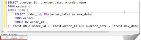 Afbeeldingsresultaten voor Latest Date SQL