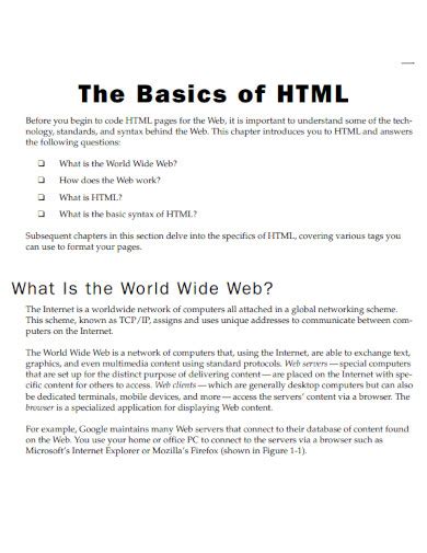 Simple Sample HTML File に対する画像結果