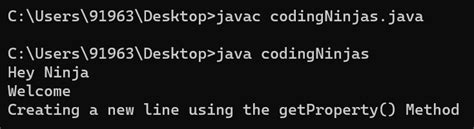 How to Print a New Line in Java に対する画像結果