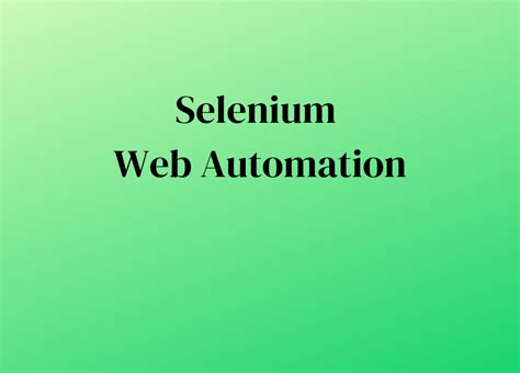 Toradh íomhá ar Python Selenium Web Automation