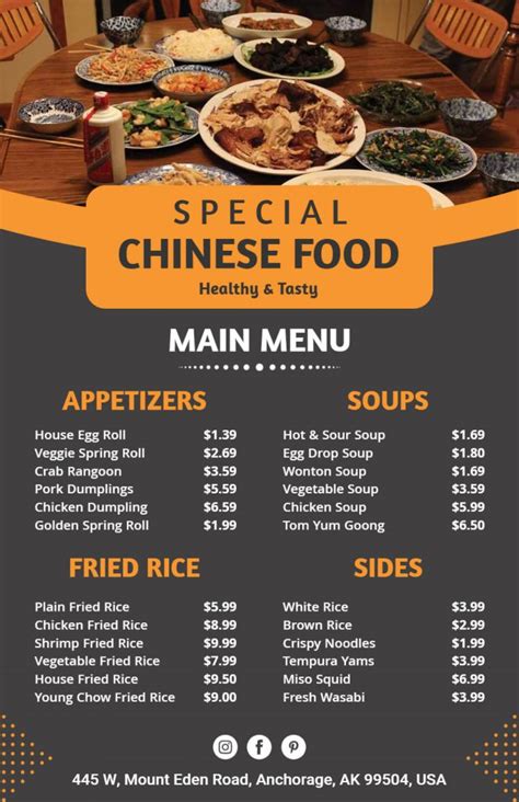 Image result for Visual Chinese Food Menu