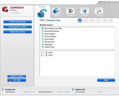 Image result for Comodo Free Backup Software