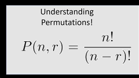Image result for Permutation Rule in Probability