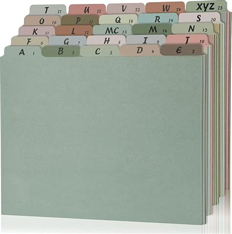 Afbeeldingsresultaten voor Alphabetizer Stick for Paper