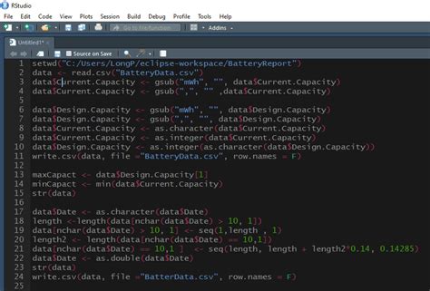Image result for Battery Profile Sample CSV File