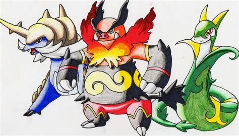 Gen 5 Starters に対する画像結果