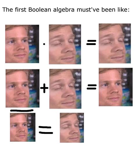 Afbeeldingsresultaten voor Boolean Algebra Funny