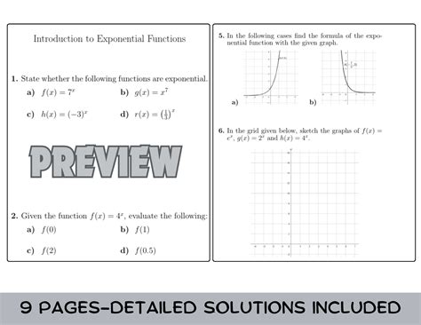 Image result for Introduction to Exponential Functions Worksheet
