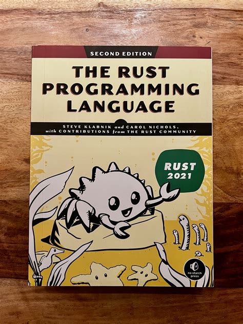 Image result for Rust Programming Language Book PDF