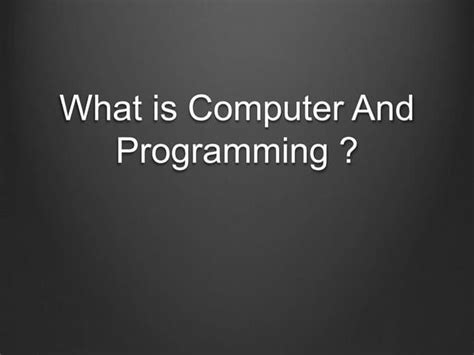 Image result for Programming PPT Computer Science