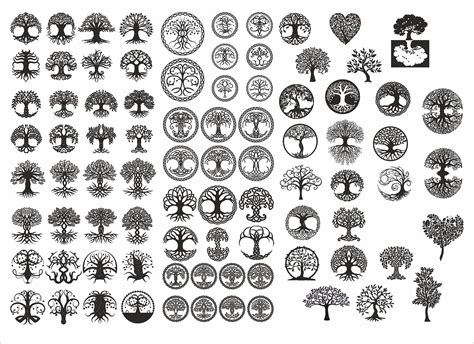 Image result for Tree of Life Name Plaque DXF