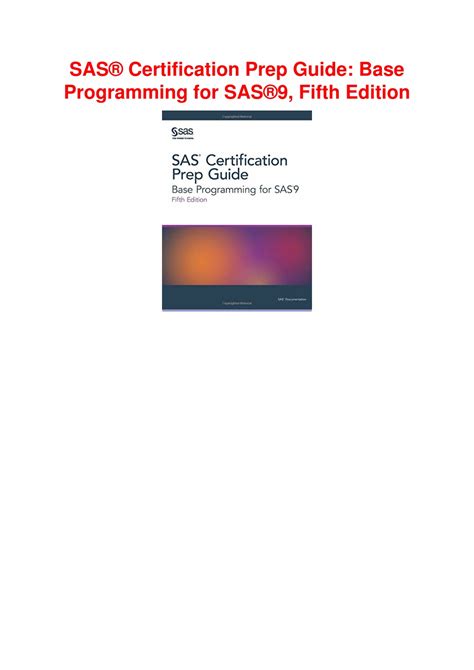 Toradh íomhá ar SAS Programming Certification