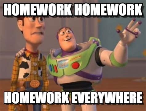 Image result for Doing Homework Meme