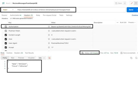 Image result for Message Queue Postman Example