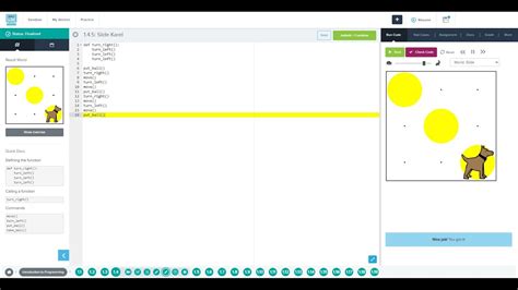 Toradh íomhá ar Line of Increasing Blocks CodeHS Answers