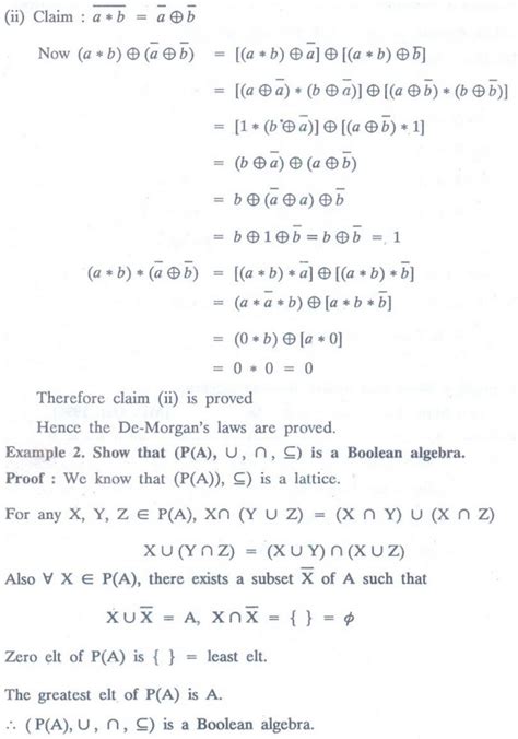 Afbeeldingsresultaten voor Boolean Algebra in Discrete Mathematics