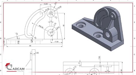 Image result for Pit Detail Drawing SolidWorks