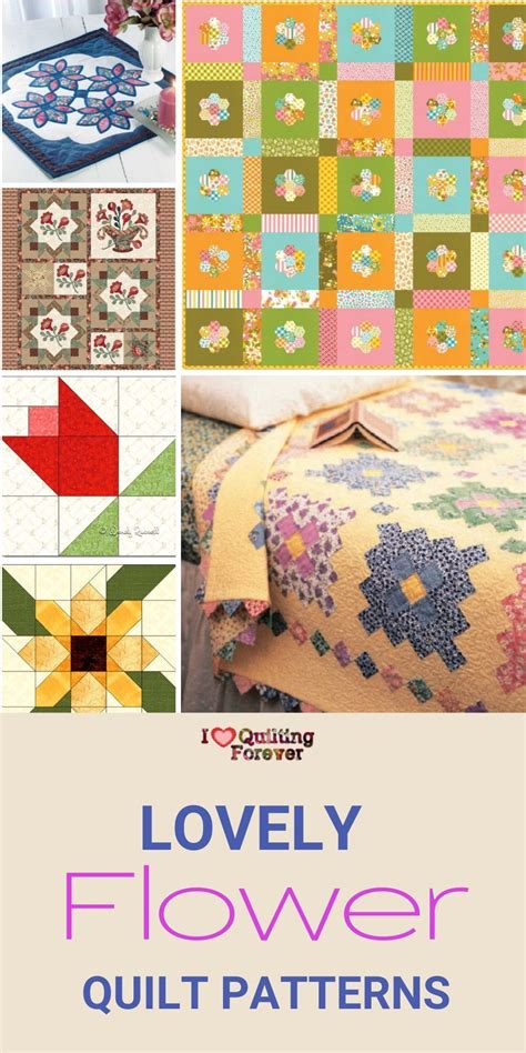 Image result for Flower Quilt Block Patterns