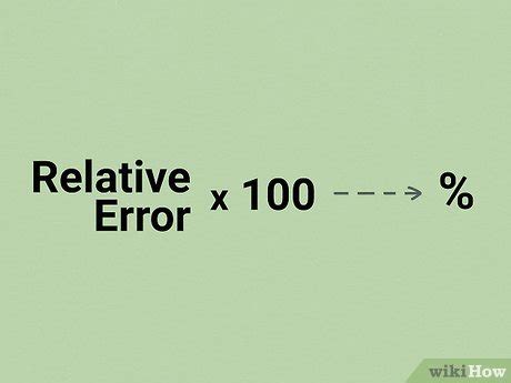 Image result for Percent Relative Error Formula