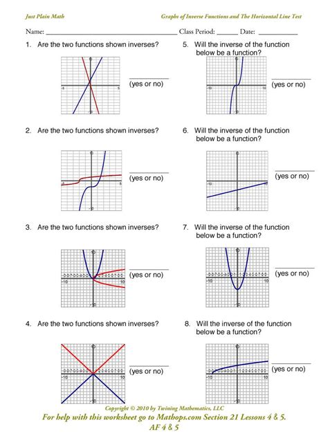 Image result for Functions and Graphs Worksheet