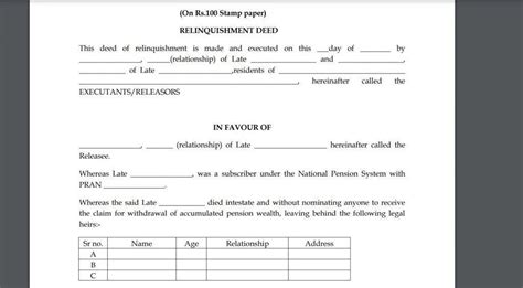 Image result for Relinquishment Letter Sample