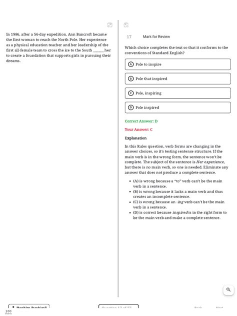 Toradh íomhá ar Section One Module One Sat Answers