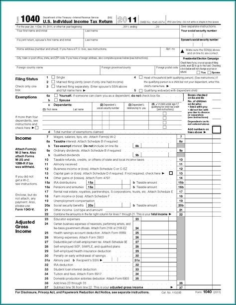 Image result for How to File 1040EZ Tax Form