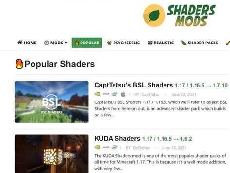 Image result for How to Install Shaders Minecraft Java