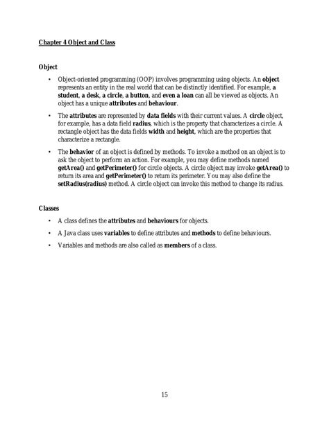 Toradh íomhá ar Object-Oriented Programming Notes