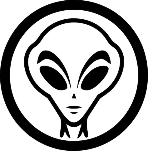 Afbeeldingsresultaten voor Alien Planet Black White Vector