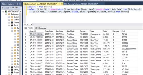 Toradh íomhá ar SQL Table Date Format