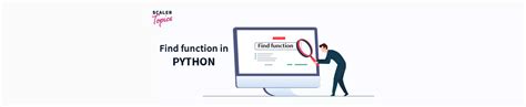 Image result for Find Function in Python