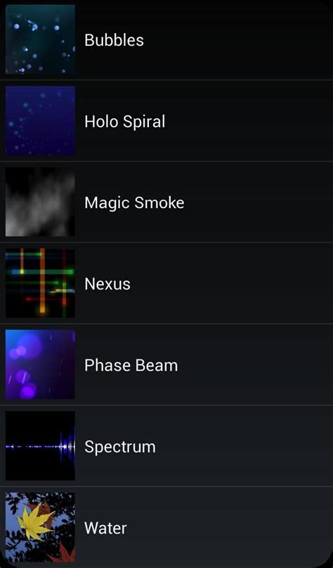 Toradh íomhá ar Android Live Background