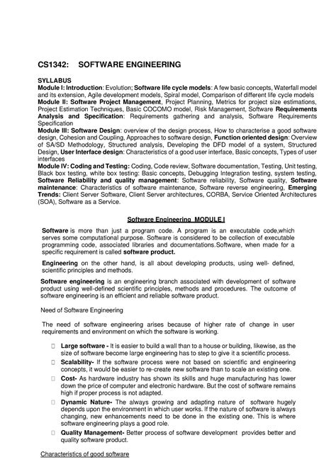 Software Engineering Syllabus に対する画像結果